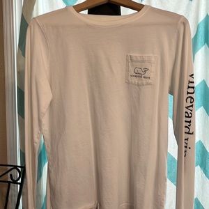 Vineyard Vines white long sleeve tee